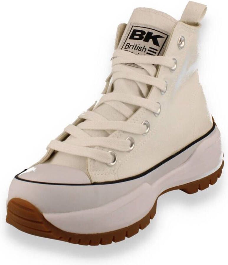 British Knights KAYA MID FLY Dames sneakers hoog Wit