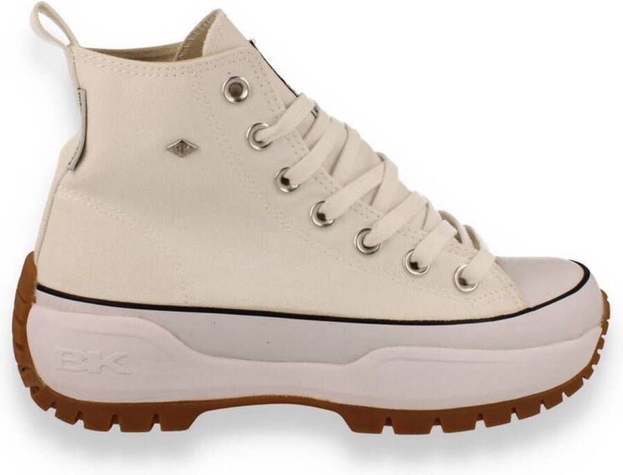 British Knights KAYA MID FLY Dames sneakers hoog Wit