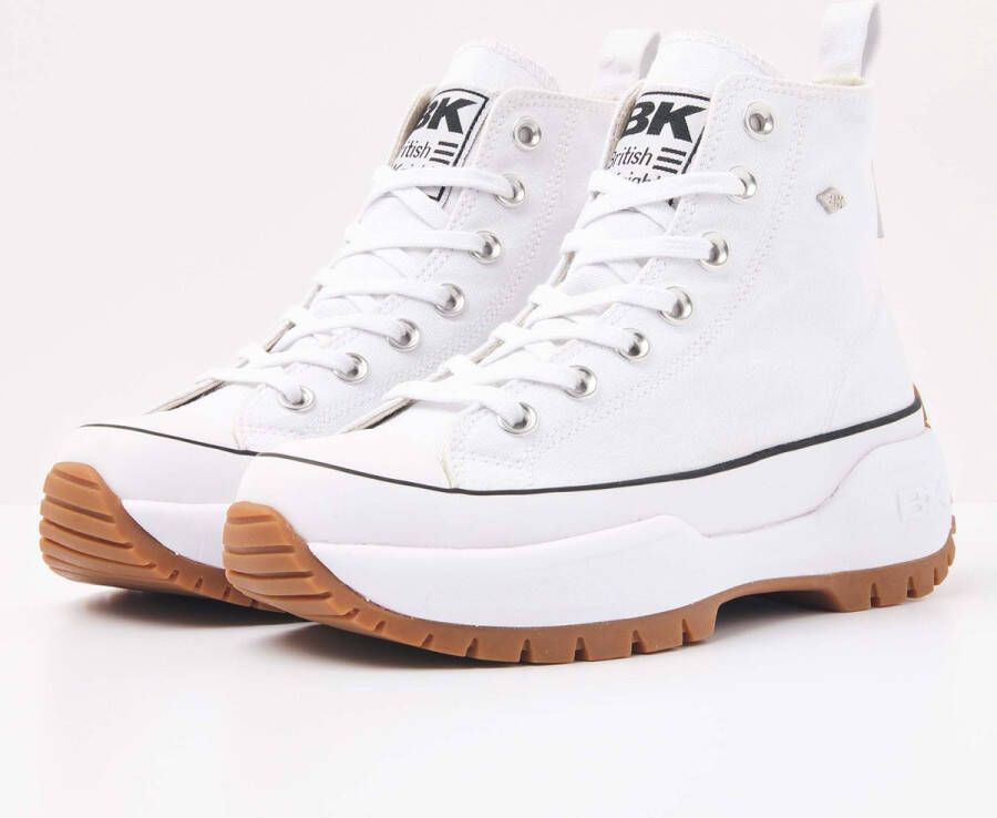 British Knights KAYA MID FLY Dames sneakers hoog Wit