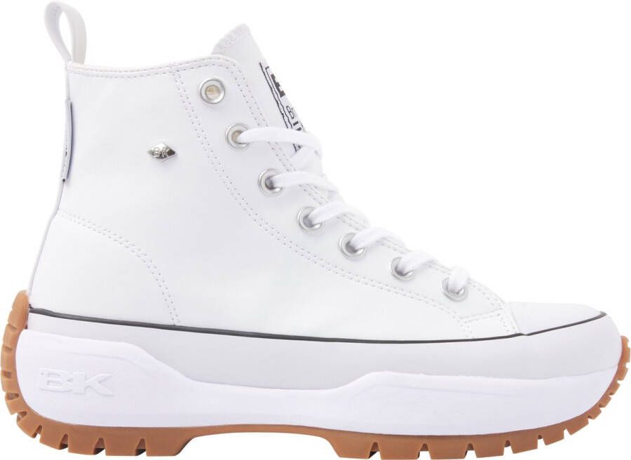 British Knights KAYA MID FLY Dames sneakers hoog Wit