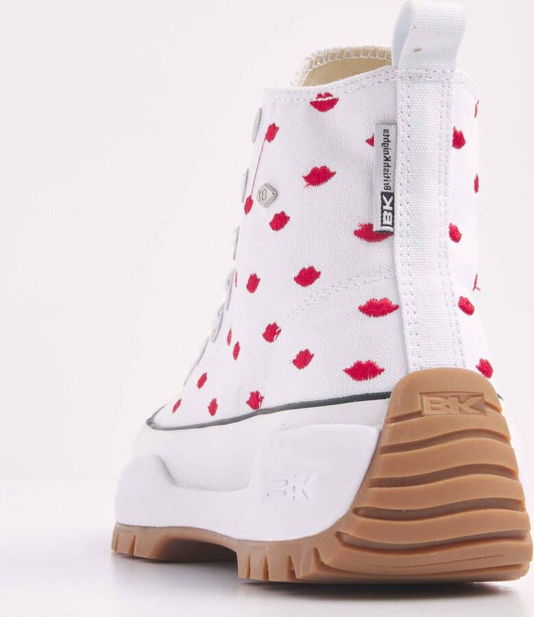 British Knights KAYA MID FLY Dames sneakers hoog Wit