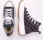 British Knights KAYA MID FLY Dames sneakers hoog Zwart - Thumbnail 7