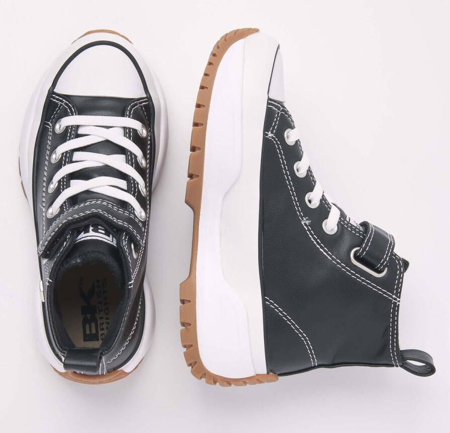 British Knights KAYA MID FLY Meisjes sneakers hoog Zwart