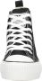 British Knights Kaya Mid Women Zwarte Sneakers Canvas - Thumbnail 14