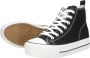 British Knights Kaya Mid Women Zwarte Sneakers Canvas - Thumbnail 15