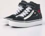 British Knights MACK MID PLATFORM Meisjes sneakers hoog Zwart - Thumbnail 7