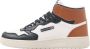 British Knights NOORS MID Heren sneakers hoog Wit - Thumbnail 2