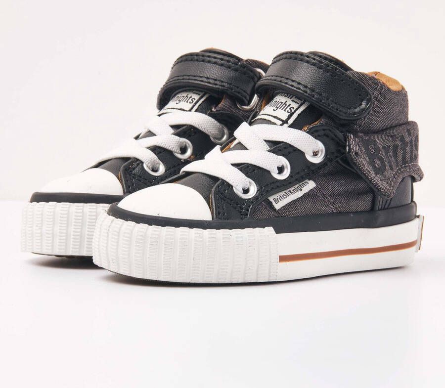 British Knights ROCO Baby jongetjes sneakers hoog Zwart - Foto 7