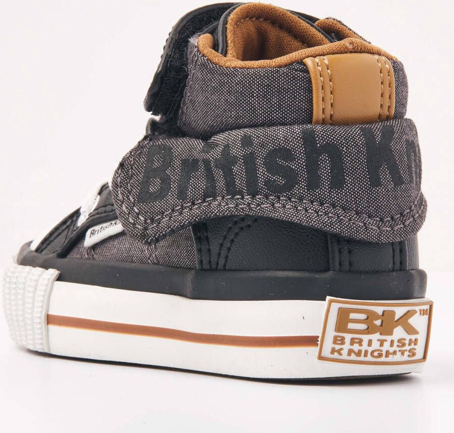 British Knights ROCO Baby jongetjes sneakers hoog Zwart - Foto 8