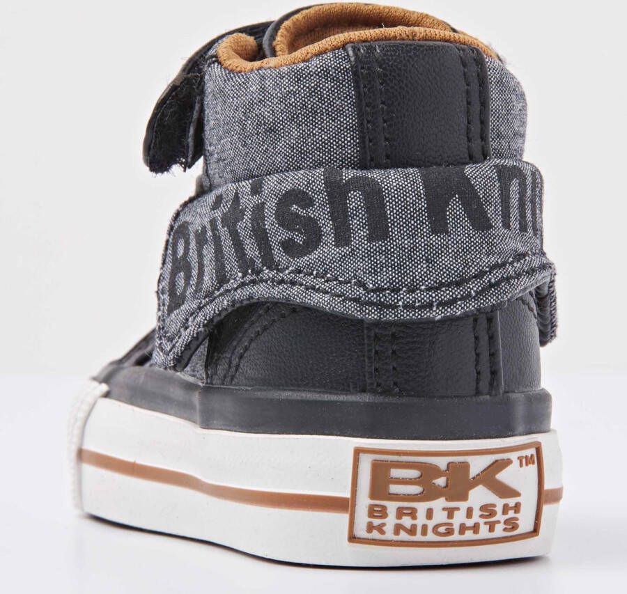 British Knights ROCO Baby jongetjes sneakers hoog Zwart - Foto 2