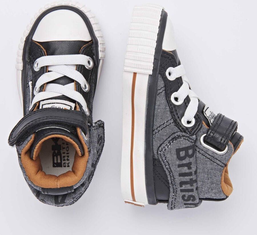 British Knights ROCO Baby jongetjes sneakers hoog Zwart - Foto 3