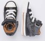 British Knights ROCO Baby jongetjes sneakers hoog Zwart - Thumbnail 3