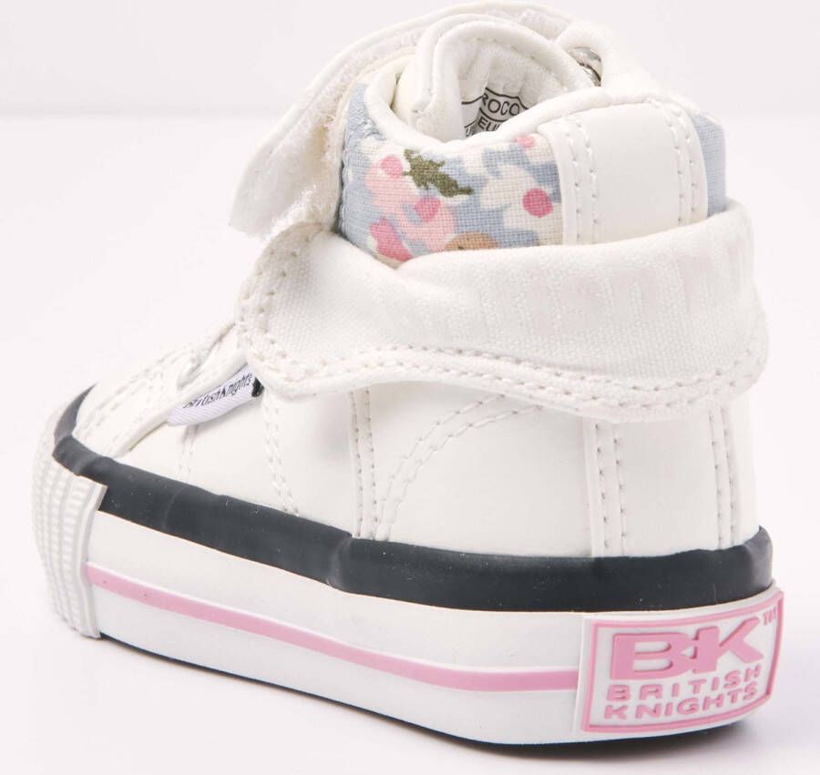 British Knights ROCO Baby meisjes sneakers hoog Wit - Foto 2