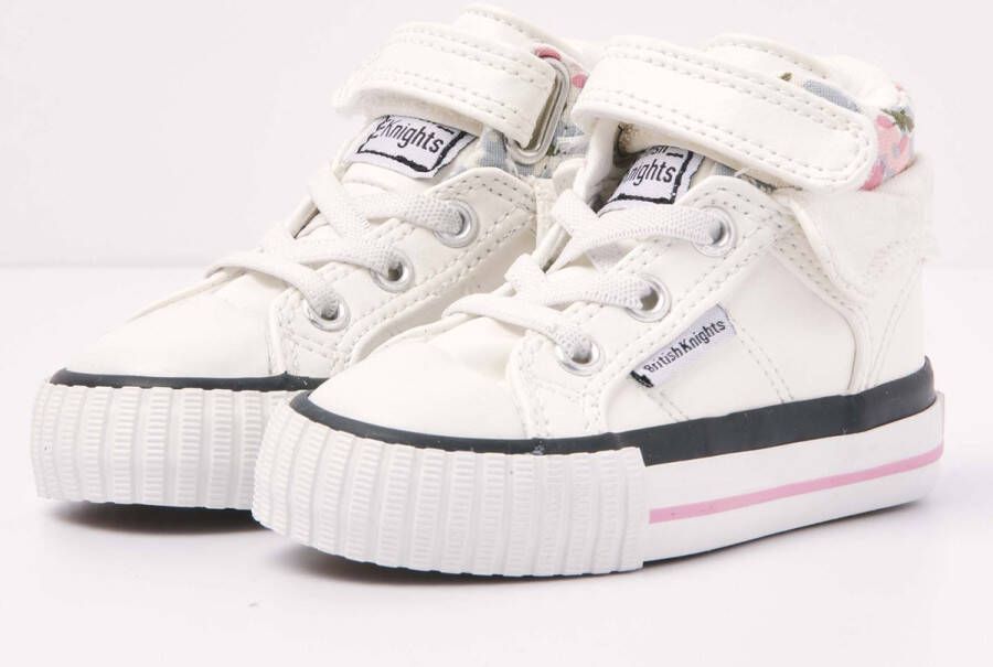 British Knights ROCO Baby meisjes sneakers hoog Wit - Foto 4