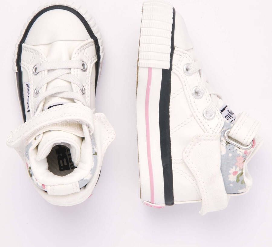 British Knights ROCO Baby meisjes sneakers hoog Wit - Foto 5