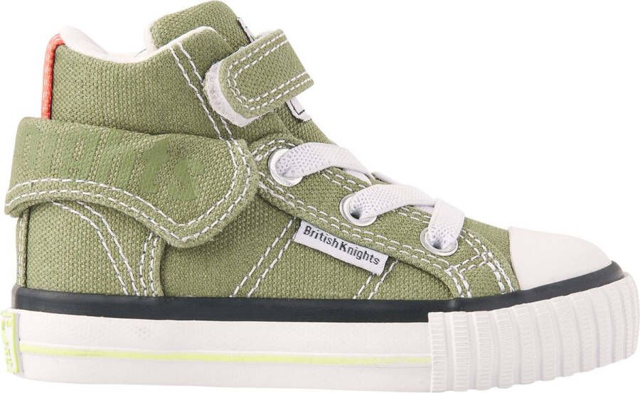 British Knights ROCO Jongetjes sneakers hoog Olijf groen