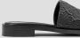 Bronx New Thrill leren slippers zwart - Thumbnail 6