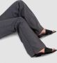 Bronx New Thrill leren slippers zwart - Thumbnail 7