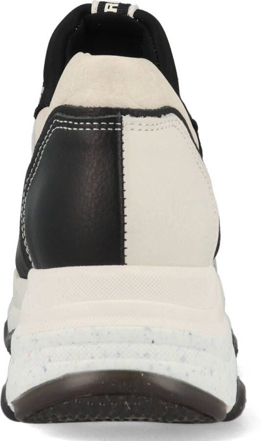 Bronx Baisley Sneakers Zwart Ecru Dames