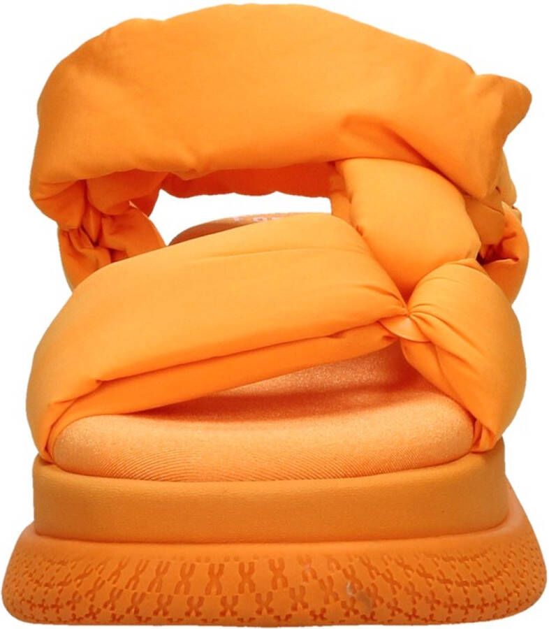 Bronx Bru-Te Sandalen Plat Oranje
