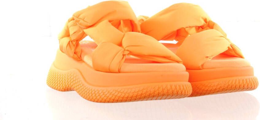 Bronx Bru-Te Sandalen Plat Oranje