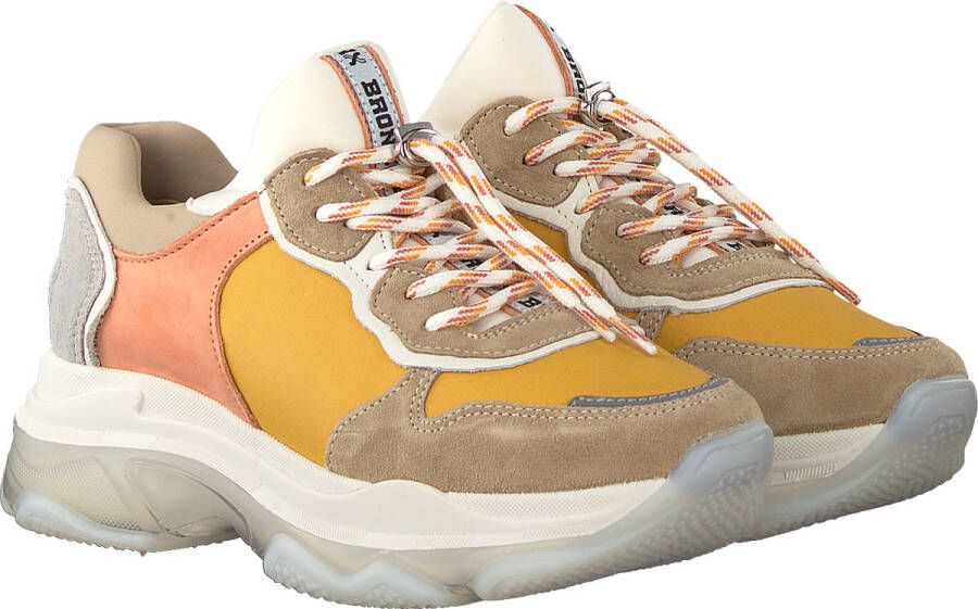 Bronx Dames Lage sneakers Baisley Beige