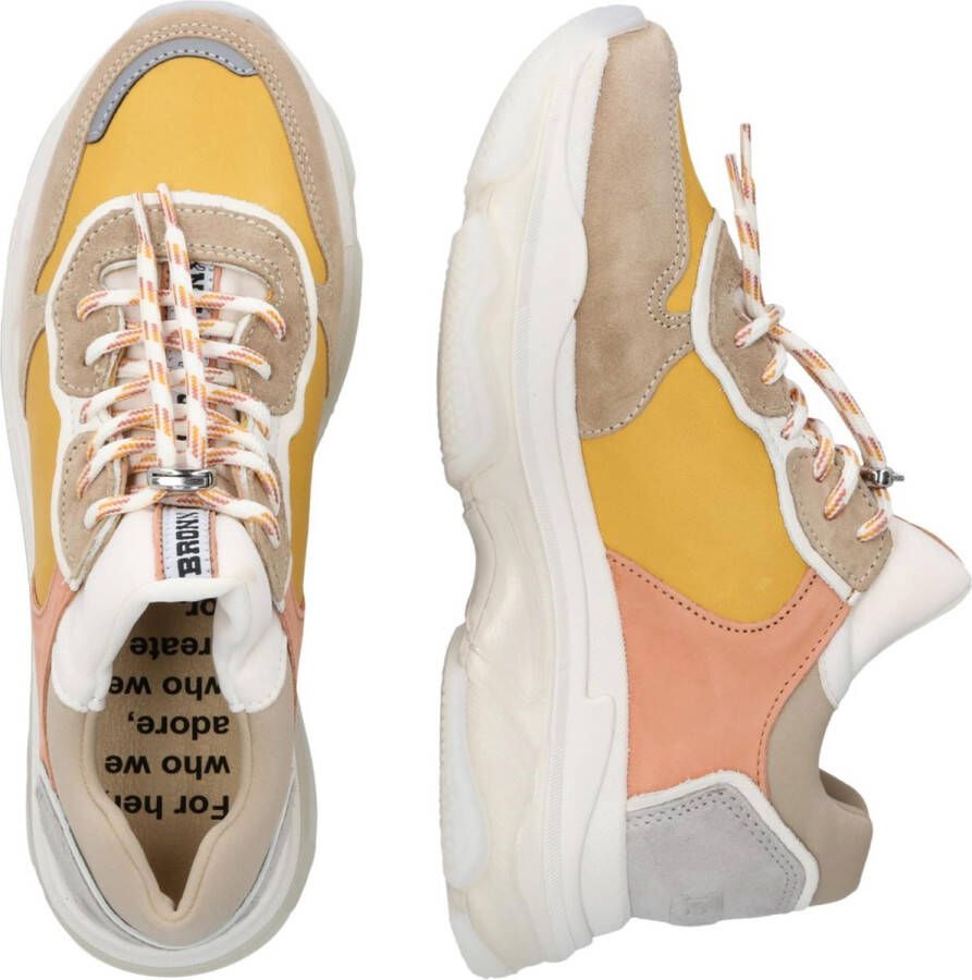 Bronx Dames Lage sneakers Baisley Beige