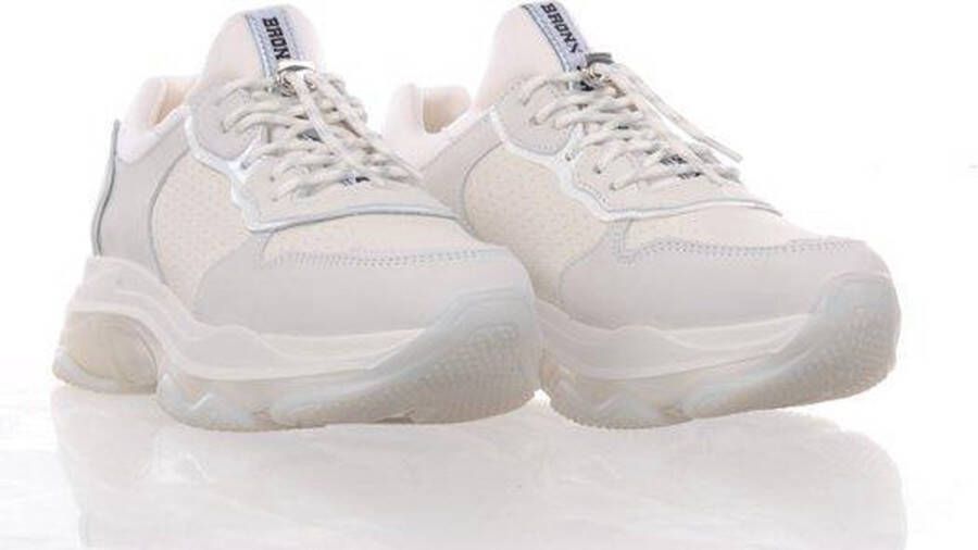 Bronx Dames Lage sneakers Baisley Wit
