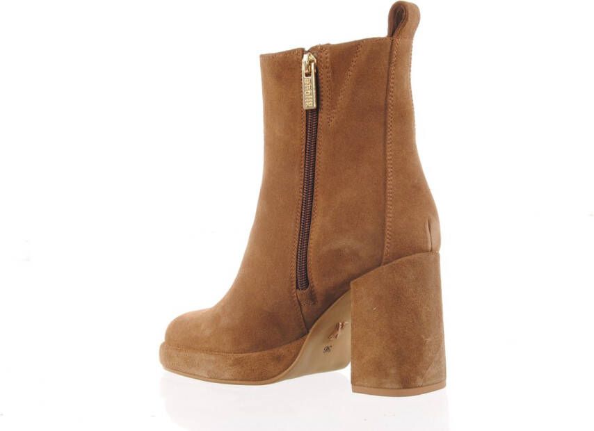 Bronx Elegante Damesboot op platau 34230- New Melanie naturel