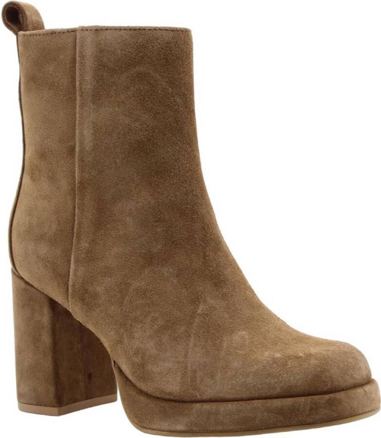 Bronx Elegante Damesboot op platau 34230- New Melanie naturel