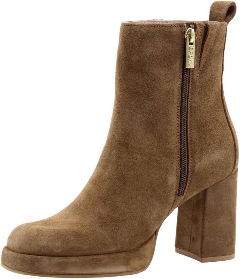 Bronx Elegante Damesboot op platau 34230- New Melanie naturel