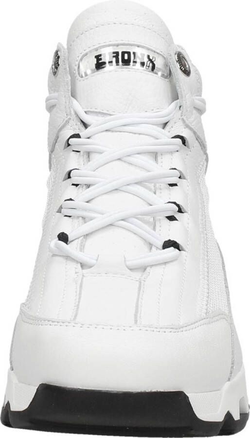 Bronx Epi Hoge sneakers Leren Sneaker Dames Wit