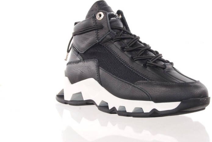 Bronx Epic 47410 Hoge sneakers Leren Sneaker Dames Zwart - Foto 13