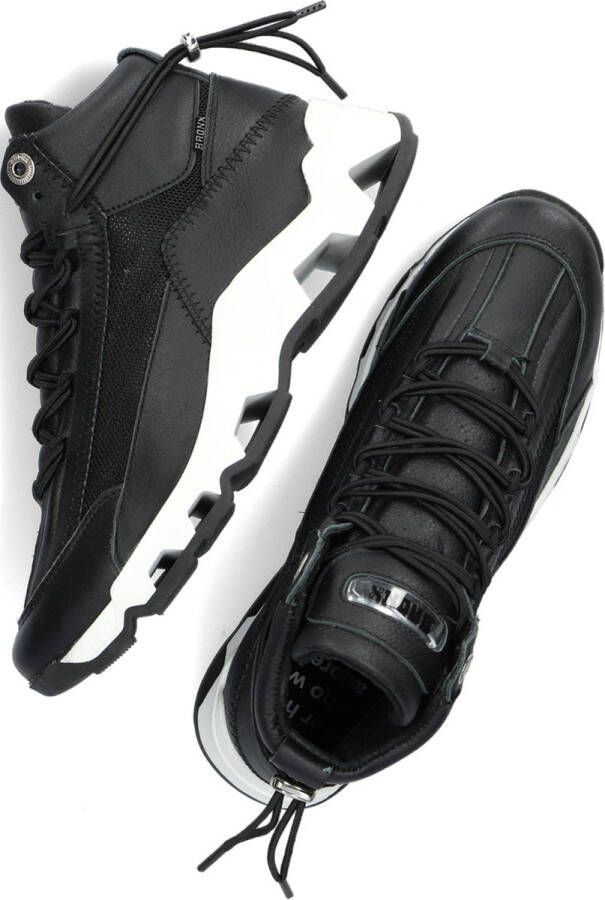 Bronx Epic 47410 Hoge sneakers Leren Sneaker Dames Zwart - Foto 8