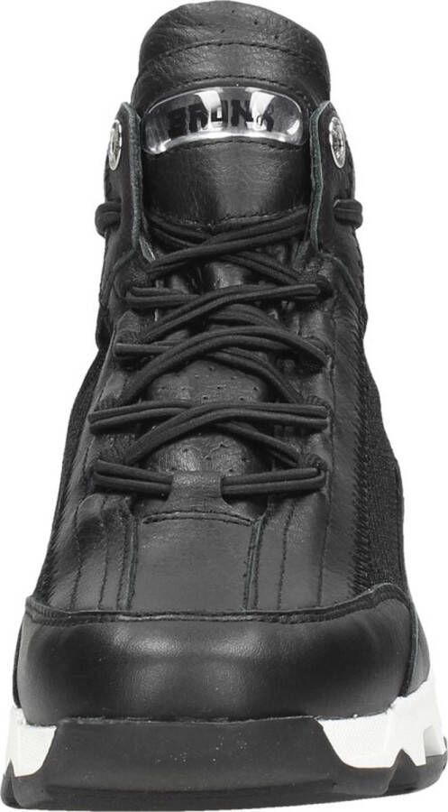 Bronx Epic 47410 Hoge sneakers Leren Sneaker Dames Zwart - Foto 9