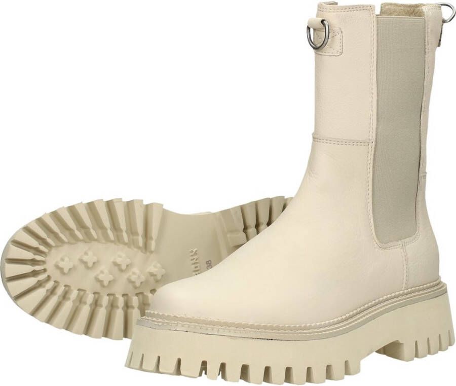 Bronx Groov-y 47268 Chelsea boots Enkellaarsjes Dames Beige