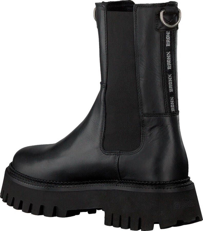 Bronx Groov-y 47268 Chelsea boots Enkellaarsjes Dames Zwart