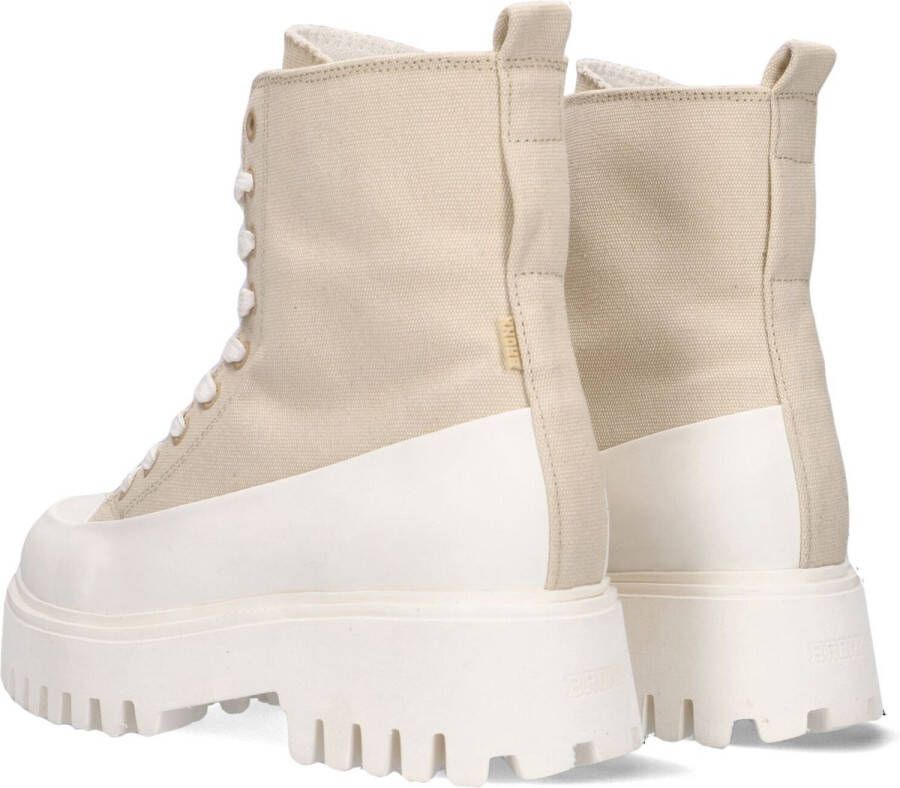 Bronx Groov-y 47401 Veterboots Laarzen Met Veters Dames Camel