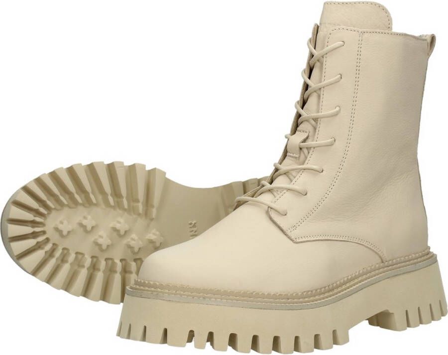 Bronx Groov-y Veterschoenen Hoog beige