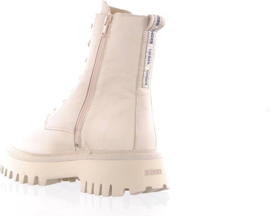 Bronx Groov-y Veterschoenen Hoog beige