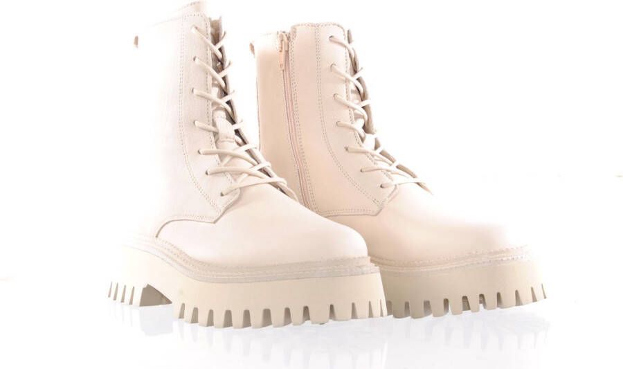 Bronx Groov-y Veterschoenen Hoog beige