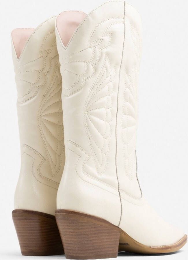 Bronx Jukeson 34180 Cowboylaarzen Western Laarzen Dames Beige