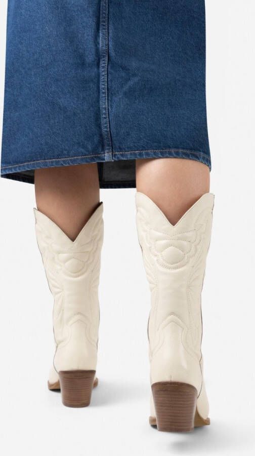 Bronx Jukeson 34180 Cowboylaarzen Western Laarzen Dames Beige