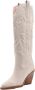 Bronx Hadewig Over-Knee Laarzen Beige Dames - Thumbnail 4