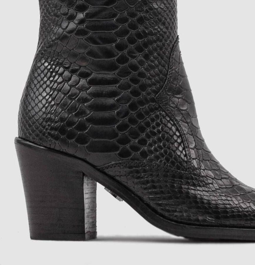 Bronx New-americana 14198 Laarzen Leer Dames Zwart