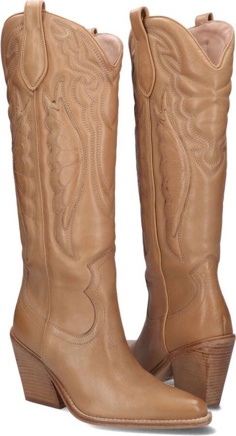 Bronx New-kole 14177 Cowboylaarzen Western Laarzen Dames Camel