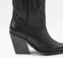 Bronx New-kole 14177 Cowboylaarzen Western Laarzen Dames Zwart - Thumbnail 7