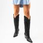 Bronx New-kole 14177 Cowboylaarzen Western Laarzen Dames Zwart - Thumbnail 8