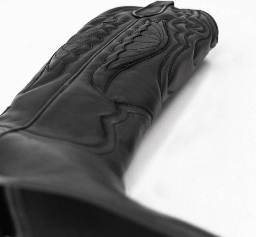 Bronx New-kole 14177 Cowboylaarzen Western Laarzen Dames Zwart