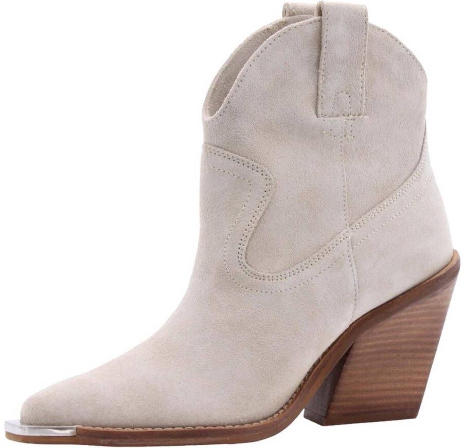 Bronx New Kole 34262 Enkellaarsjes Dames Beige